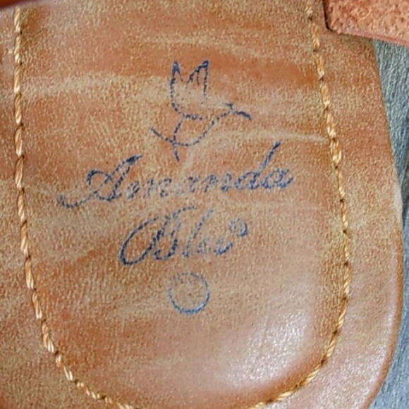 AMANDA BLU NAVAJO PRINT WRAP UP SANDALS 40/10 - Picture 7 of 10